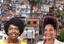 Benedita da Silva e Renata Souza são mulheres negras e originárias das favelas que disputam a prefeitura do Rio - Arte: Ylanna Brandão/ Fotos: Divulgação