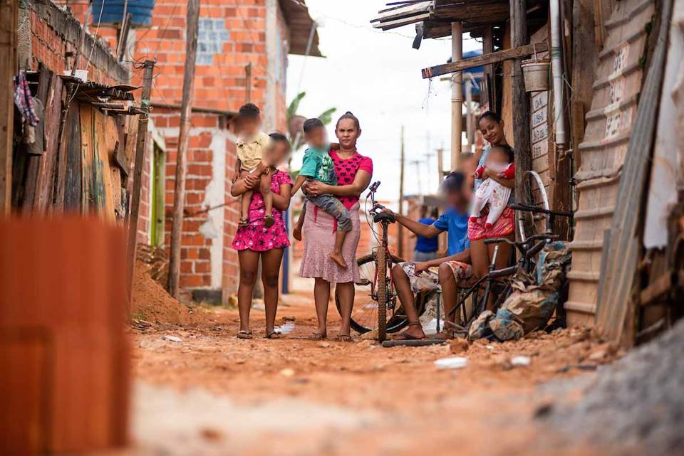 Família na miséria 