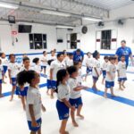 Projeto social de artes marciais na Rocinha